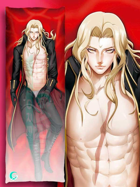 Adrian Farenheight Tepes / Alucard V2 Body pillow case CASTLEVANIA Mitgard-Knight